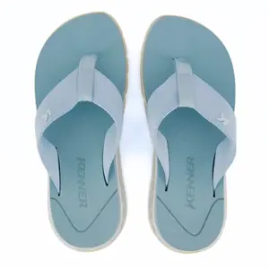 Chinelo Kenner Rakka Mono Azul Claro e Branco
