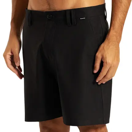 Bermuda Passeio Hurley Phantom Heather Preto
