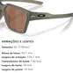 Óculos Oakley Briza Matte Olive Ink Prizm Rose Gold