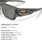 Óculos Oakley Instagator Transparent Grey Smoke Prizm Black