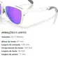 Óculos Oakley Frogskins Range XL Matte Clear Prizm Violet
