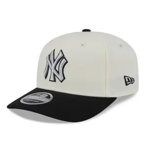 Boné New Era Chrome Black New York Yankees Branco