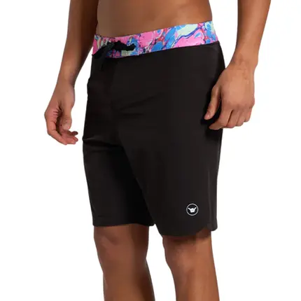 Bermuda Hang Loose Melted Cinza