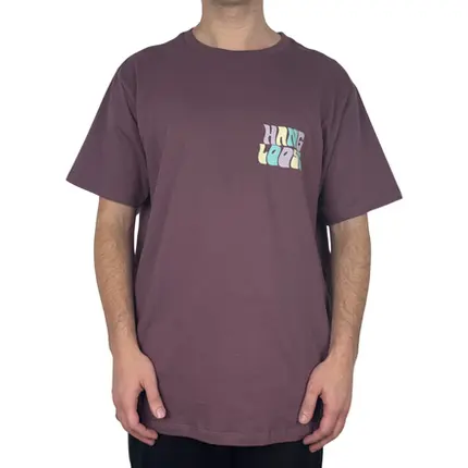Camiseta Hang Loose Silk MC Hippie Violeta