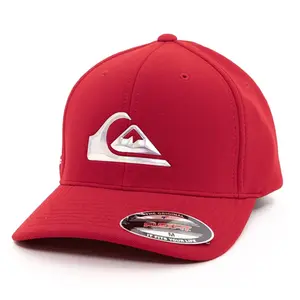 Boné Quiksilver Hologram 3d Vermelho Fechado