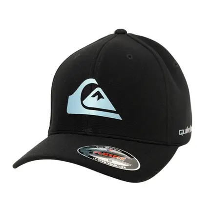 Boné Quiksilver Gradient Logo WordBlock Preto