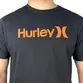 Camiseta Hurley Silk O&O Solid Oversize Preto