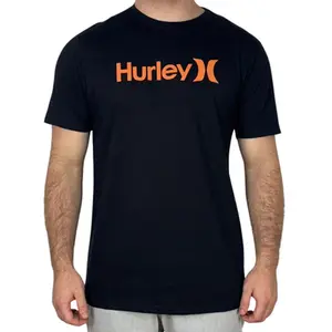 Camiseta Hurley Silk O&O Solid Preto