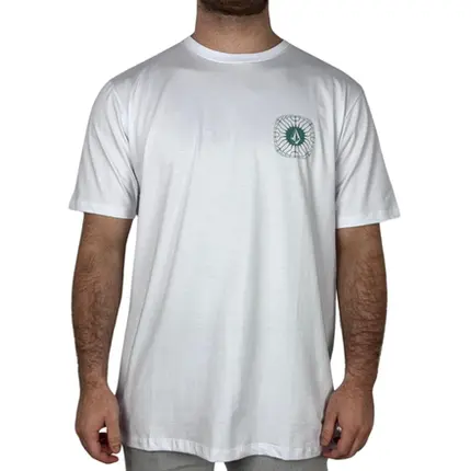 Camiseta Volcom Silk MC Frequency Branco
