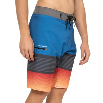 Bermuda Quiksilver Everyday Panel Stripe Azul - l Surftrip l