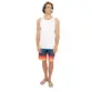 Bermuda Quiksilver Everyday Panel Stripe Azul