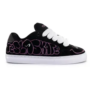 Tênis Tesla Hertz Black White Purple