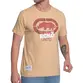 Camiseta Ecko Estampada Bege Claro