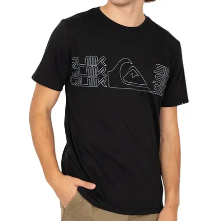 Camiseta Quiksilver Big Block Preto - l Surftrip l