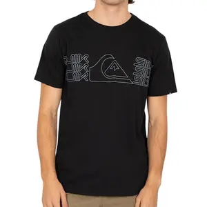 Camiseta Quiksilver Big Block Preto
