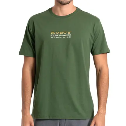 Camiseta Rusty Silk MC Bond Verde