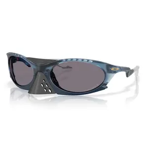Óculos Oakley Plantaris Matte Trans Abyss Prizm Grey Polarizado