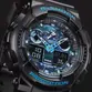 Relógio G-Shock Digital Preto/Azul GA-100CB-1ADR