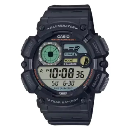 Relógio Casio Standard Digital Preto WS-1500H-1AV