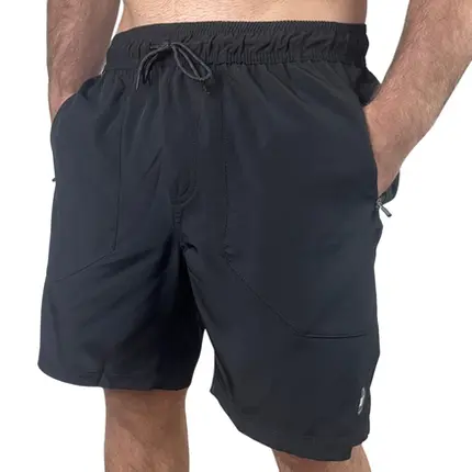 Bermuda Hang Loose Elástico Dots Preto