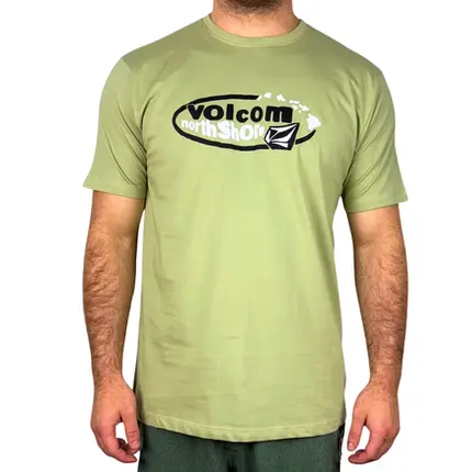 Camiseta Volcom Radiostar North Shore Verde