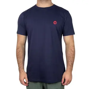 Camiseta Hang Loose Round Logo Plus Size Marinho
