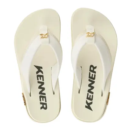 Chinelo Kenner Kivah Colors Branco