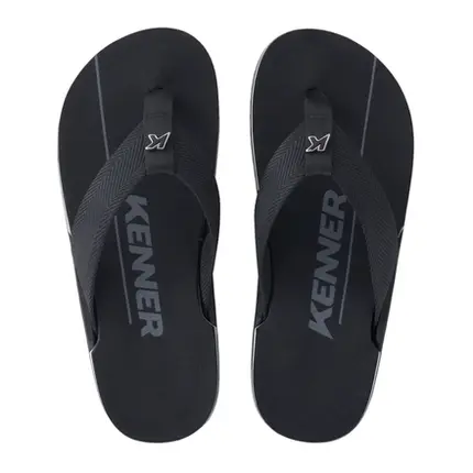 Chinelo Kenner NK6 Pro Preto/Branco - l Surftrip l