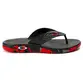 Chinelo Oakley Crowd Camo Preto/Vermelho
