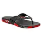 Chinelo Oakley Crowd Camo Preto/Vermelho