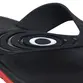 Chinelo Oakley Crowd Grenadine Preto/Vermelho