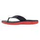 Chinelo Oakley Crowd Grenadine Preto/Vermelho