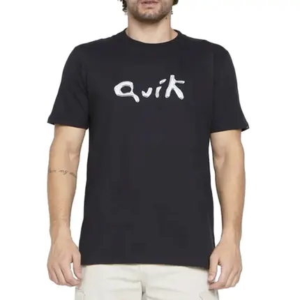 Camiseta Quiksilver Quik Liquid Preto