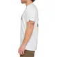 Camiseta Quiksilver Vertical Logos Snow White