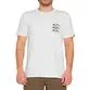 Camiseta Quiksilver Vertical Logos Snow White