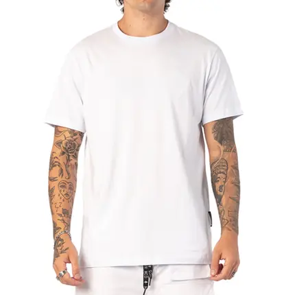 Camiseta Mcd Pipa Bordado Branco
