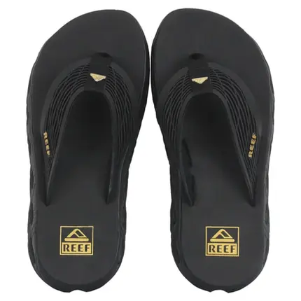 Chinelo Reef Vision Black Gold