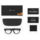 Óculos Oakley Meta HSTN Black Frame Clear Lenses
