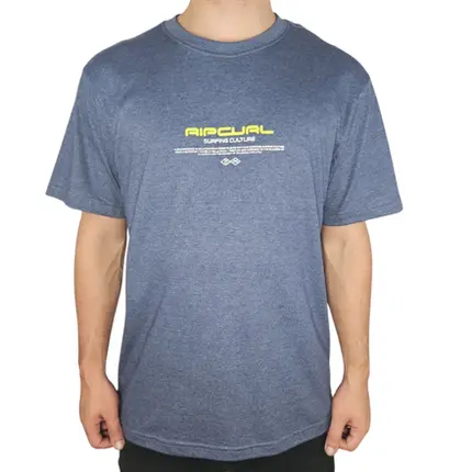 Camiseta Rip Curl Slant Bottom Blue Marle
