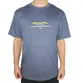 Camiseta Rip Curl Slant Bottom Blue Marle
