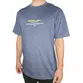 Camiseta Rip Curl Slant Bottom Blue Marle