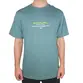 Camiseta Rip Curl Slant Bottom Forest Green