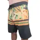Bermuda Hurley Aloha Mescla Preto