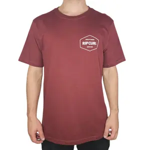 Camiseta Rip Curl Quality Goods Plum