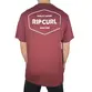 Camiseta Rip Curl Quality Goods Plum