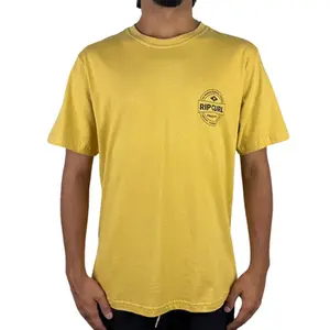 Camiseta Rip Curl Staple Mustard