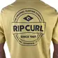 Camiseta Rip Curl Staple Mustard