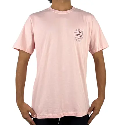 Camiseta Rip Curl Staple Beige