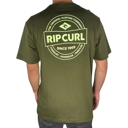 Camiseta Rip Curl Staple Muted Green - l Surftrip l