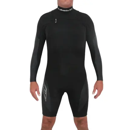 Wetsuit Quiksilver Mercury 2/2mm Front Zip Preto